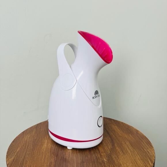 Body Care Pink And White Facial Steamer - Picture 1 of 8
